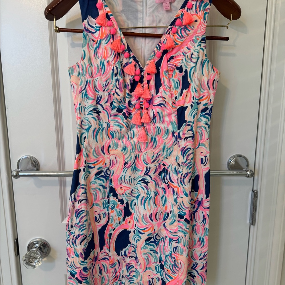 Lilly Pulitzer Tassel Detail Swirl Dress